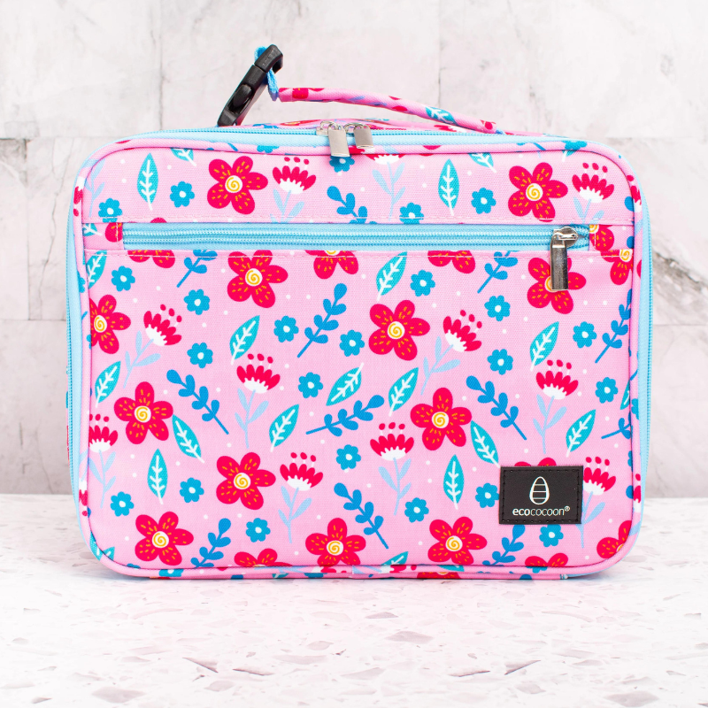 Insulated Lunch Bag - Flower Power