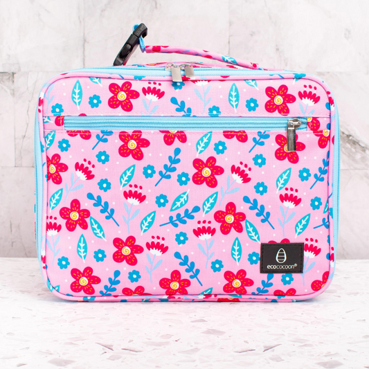 Insulated Lunch Bag - Flower Power