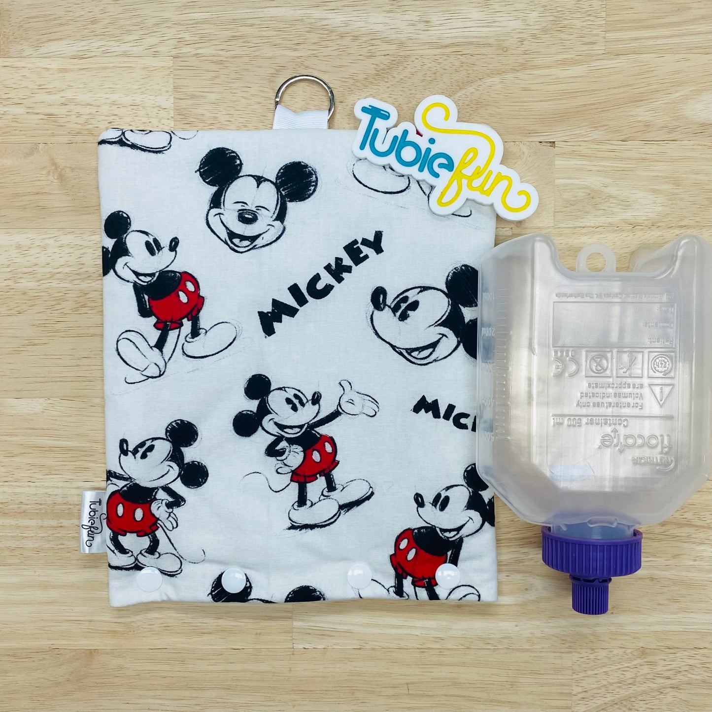 Insulated Milk Bag Suitable for 500ml Flocare Bottle in - Cartoon Mouse