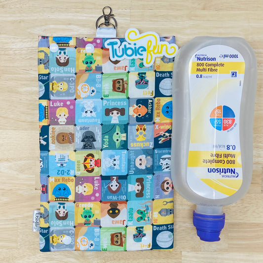 Insulated Milk Bag Suitable for 1L Flocare Bottle - Star Character Panels