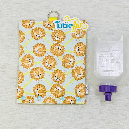 Insulated Milk Bag Suitable for 500ml Flocare Bottle in - Sunflower Lion