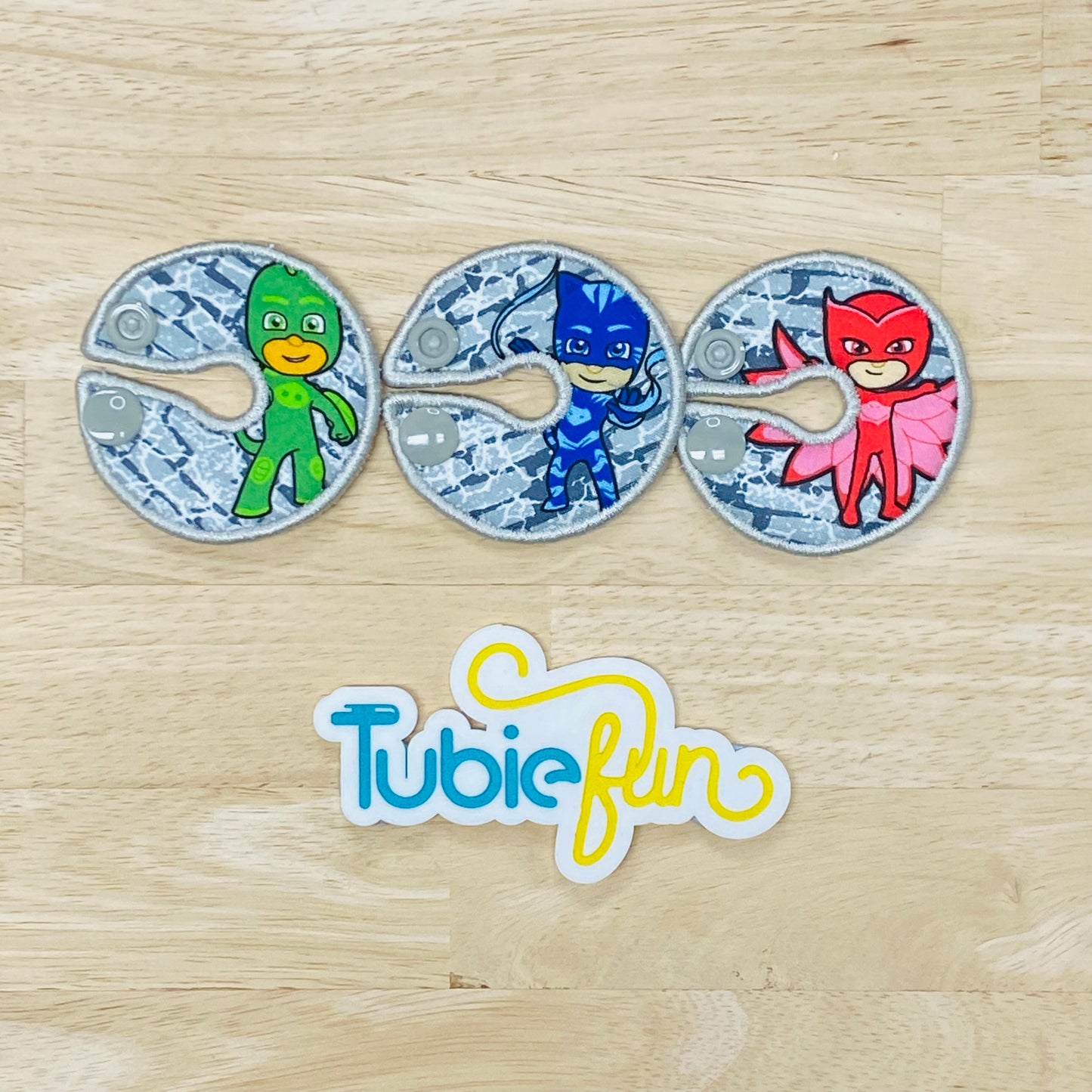 G-Tube Button Pad Cover - PJ Heroes