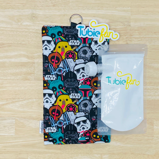 Insulated Milk Bag Suitable for Tubie Fun 500ml Reusable Pouches - Empire Cartoon Characters
