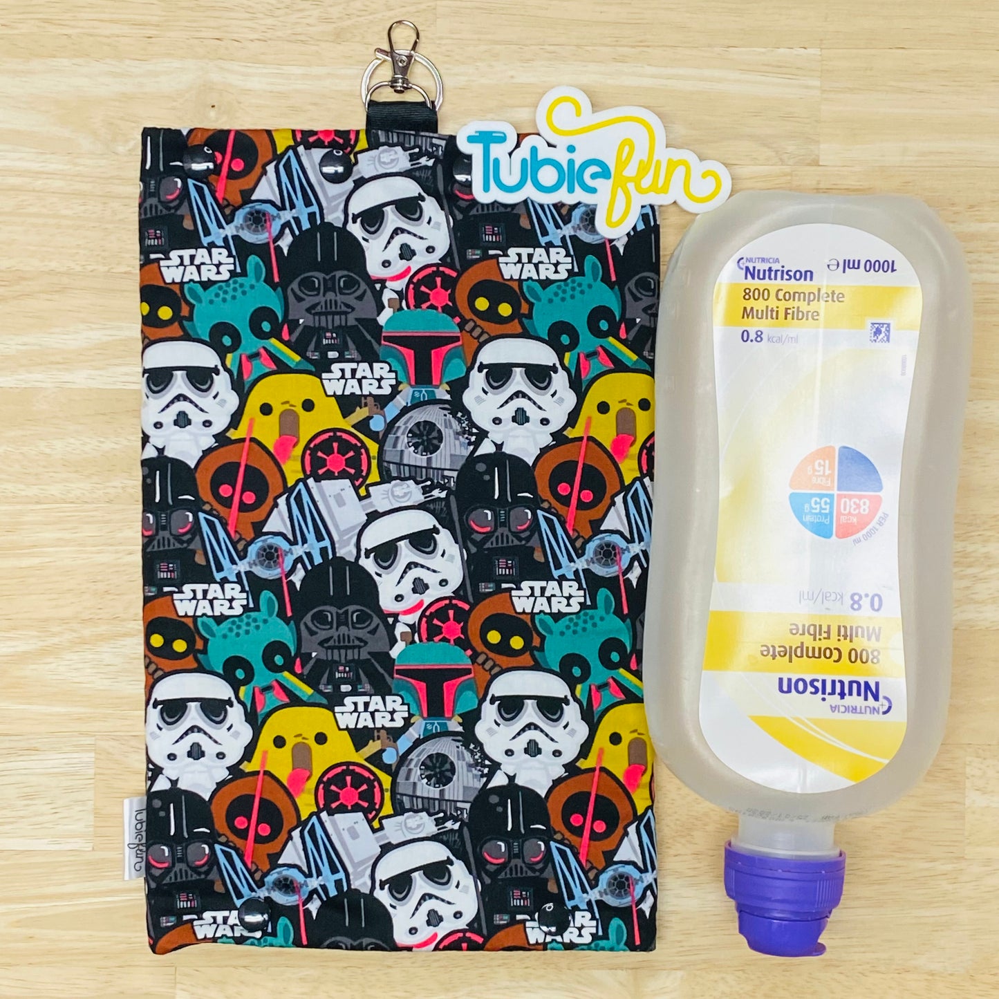 Insulated Milk Bag Suitable for 1L Flocare Bottle - Empire Cartoon Characters