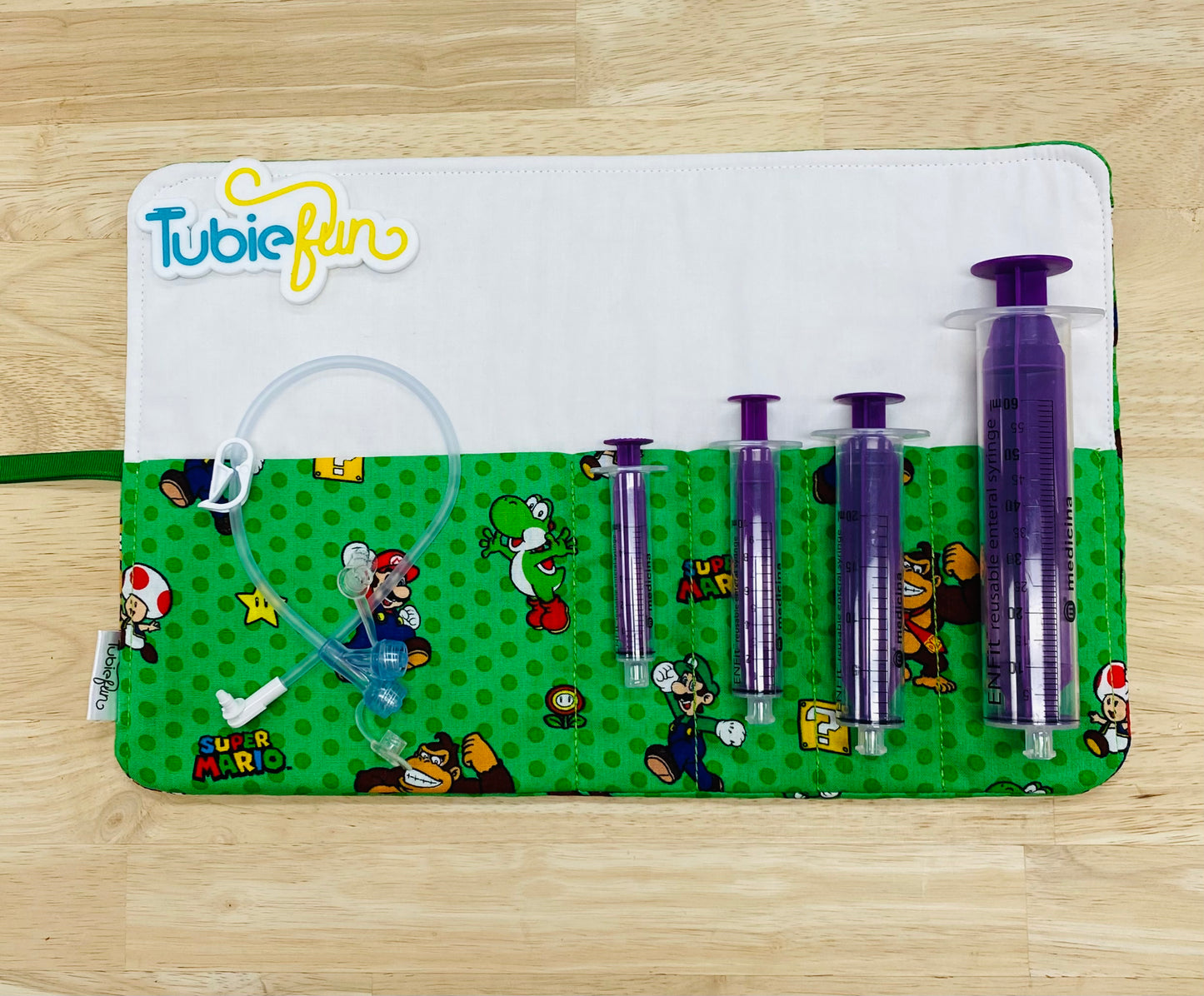 Syringe Roll Gaming Friends on Green Tubie Fun