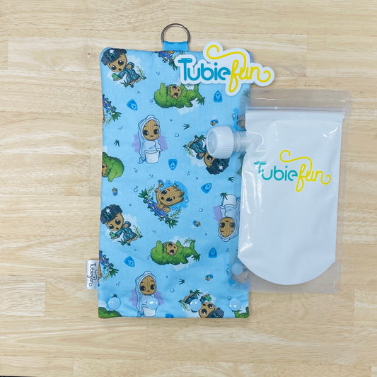 Insulated Milk Bag Suitable for Tubie Fun 500ml Reusable Pouches - Groot