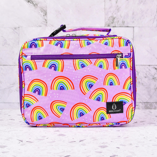 Insulated Lunch Bag - Rainbows