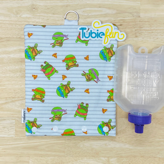 Insulated Milk Bag Suitable for 500ml Flocare Bottle in - Turtle Ninjas