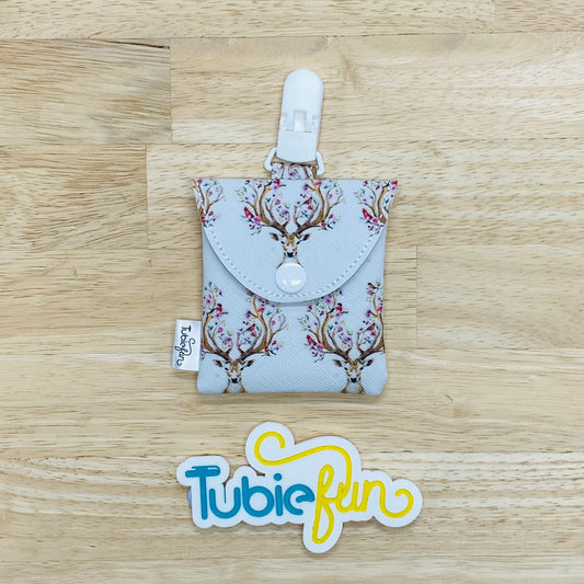 Tubing Pouch - Deer on Cream