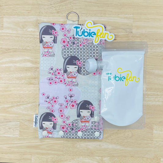 Insulated Milk Bag Suitable for Tubie Fun 500ml Reusable Pouches - Kimmi Dolls