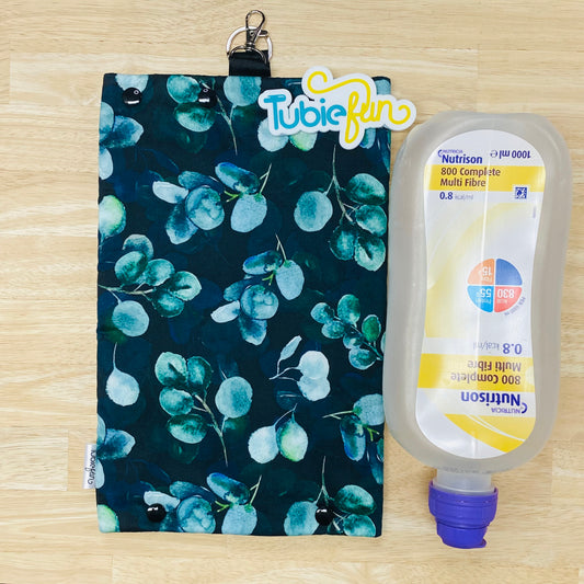 Insulated Milk Bag Suitable for 1L Flocare Bottle - Leaves