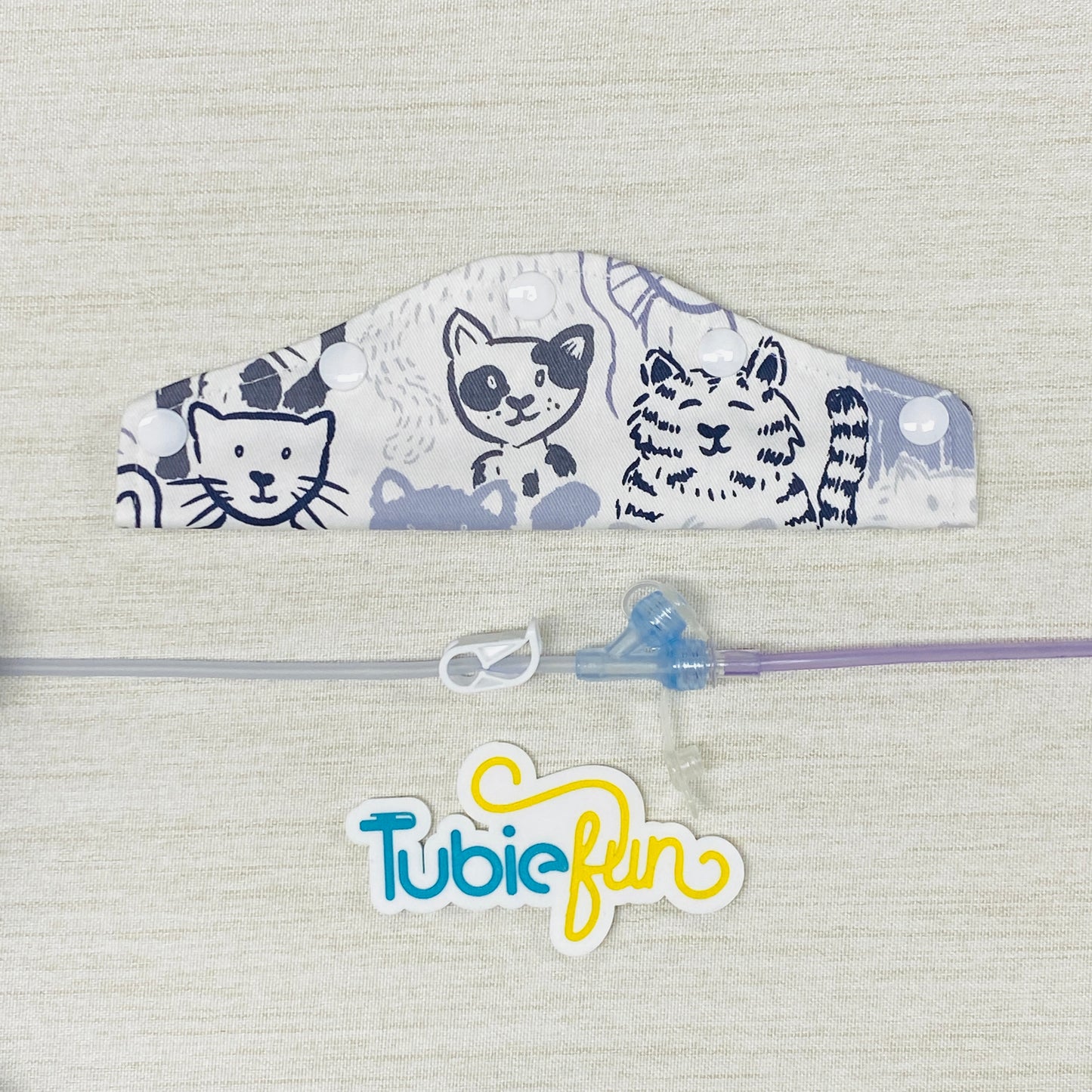 Large Feeding Tube Connection Cover - Cats