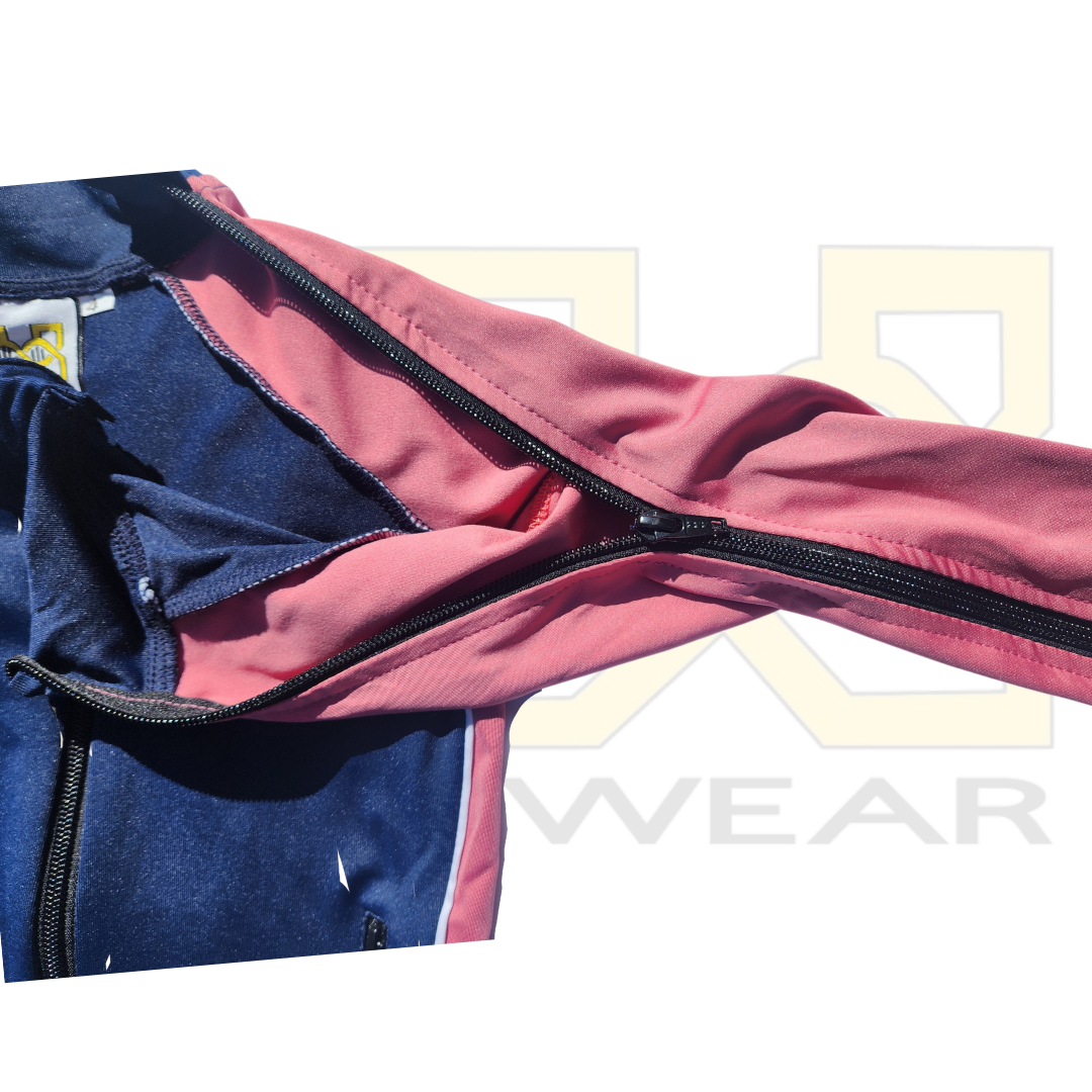 HydroEase Adaptive Swimwear – arm zip feature