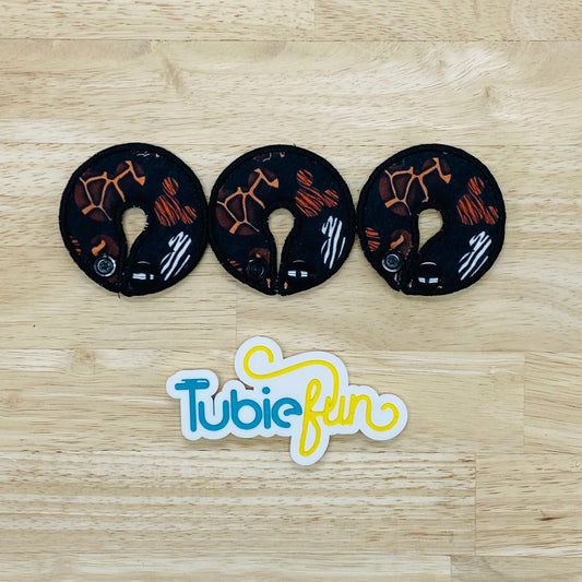 G-Tube Button Pad Cover - Mouse Silhouette