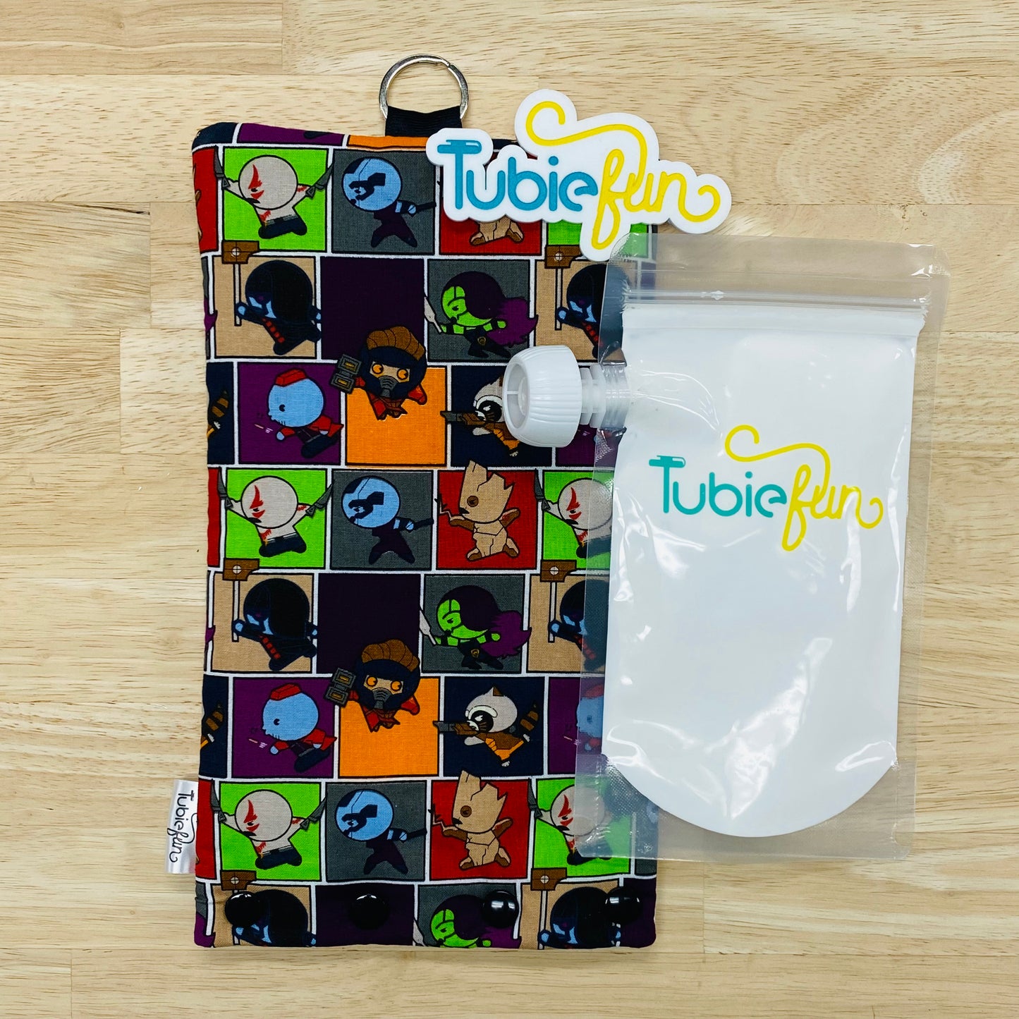 Insulated Milk Bag Suitable for Tubie Fun 500ml Reusable Pouches - Guardian Hero's