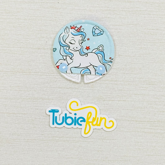 Covered Button Pad - Unicorn & Gems