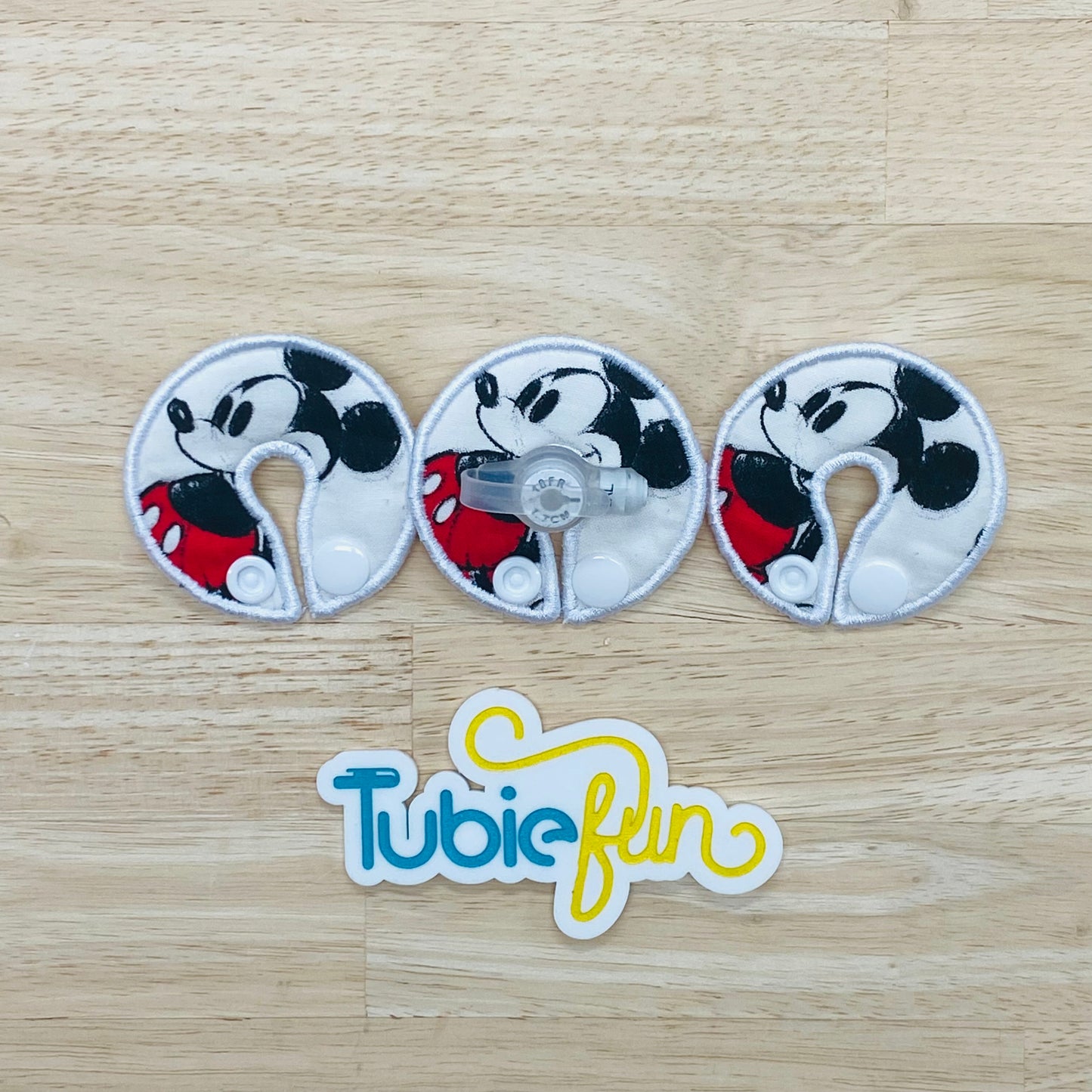 G-Tube Button Pad Cover - Cartoon Mouse