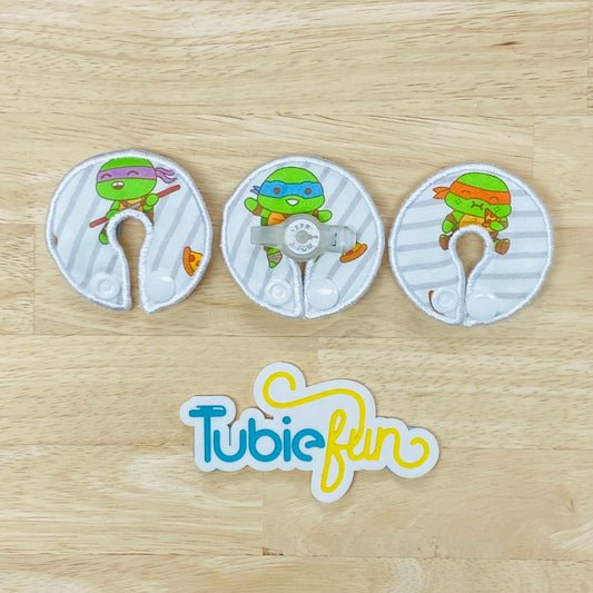 G-Tube Button Pad Cover - Turtle Ninjas