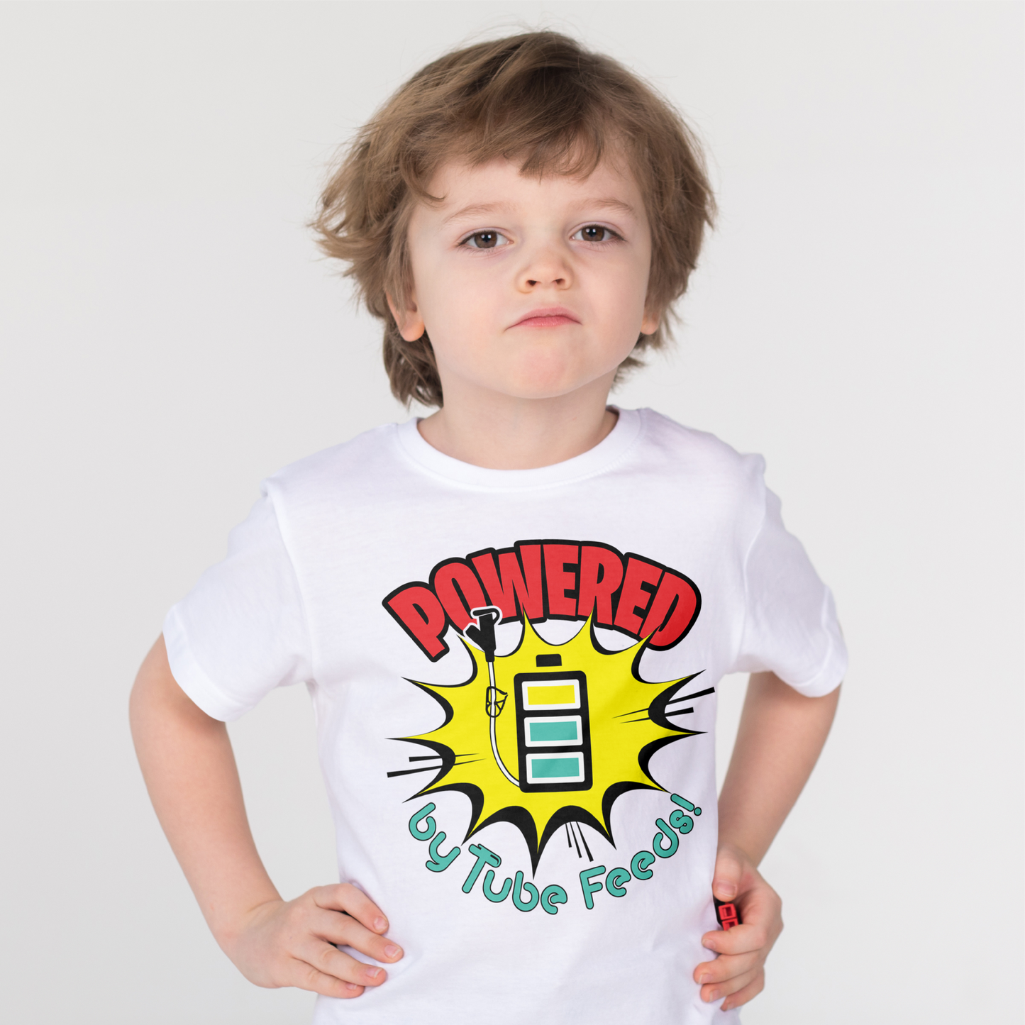Powered By Tube Feeds Tee