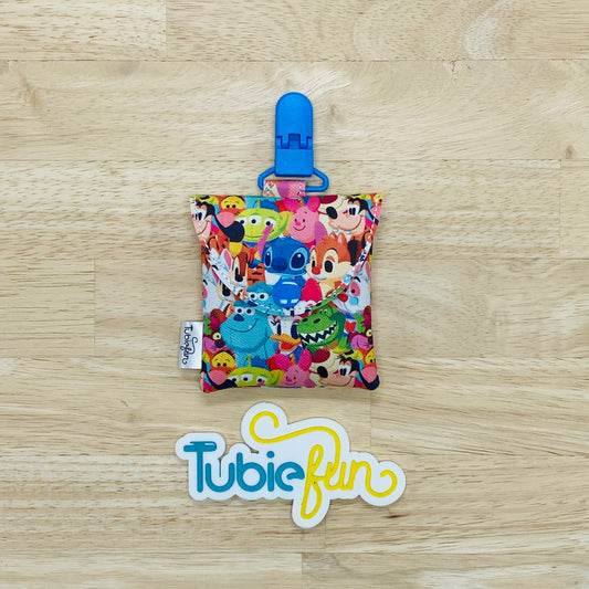Tubing Pouch - Busy Cartoon Characters