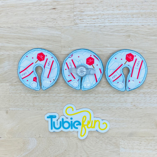 G-Tube Button Pad Cover - Milk Allergy