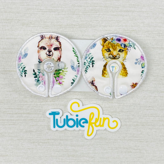 Button Pad Cover Large - Animals and Flowers