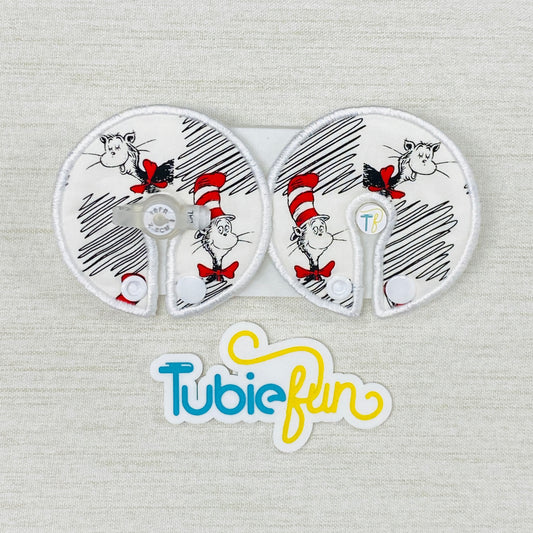 Button Pad Cover Large - Cat in Hat