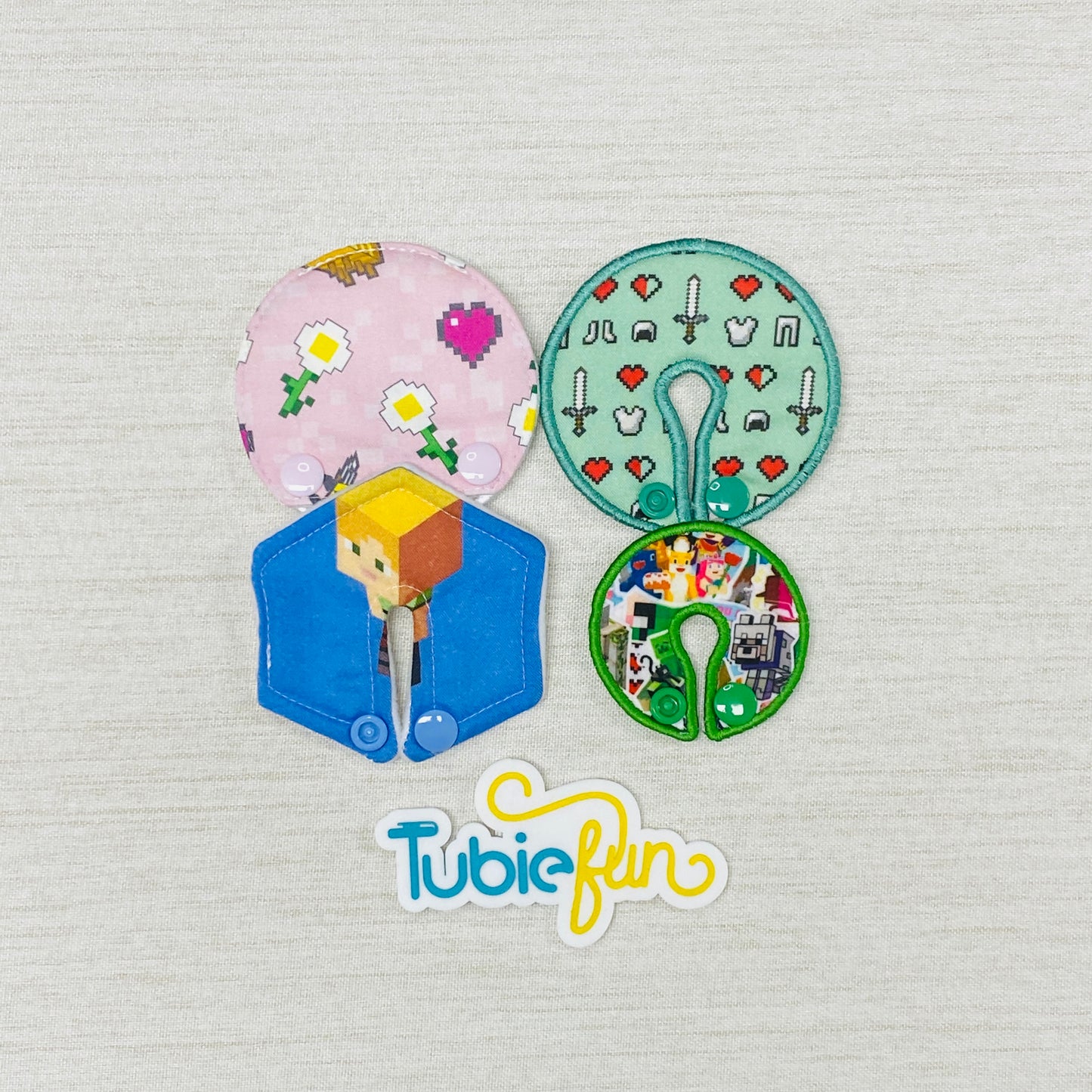 G-Tube Button Pad Cover Packs - Pack 253