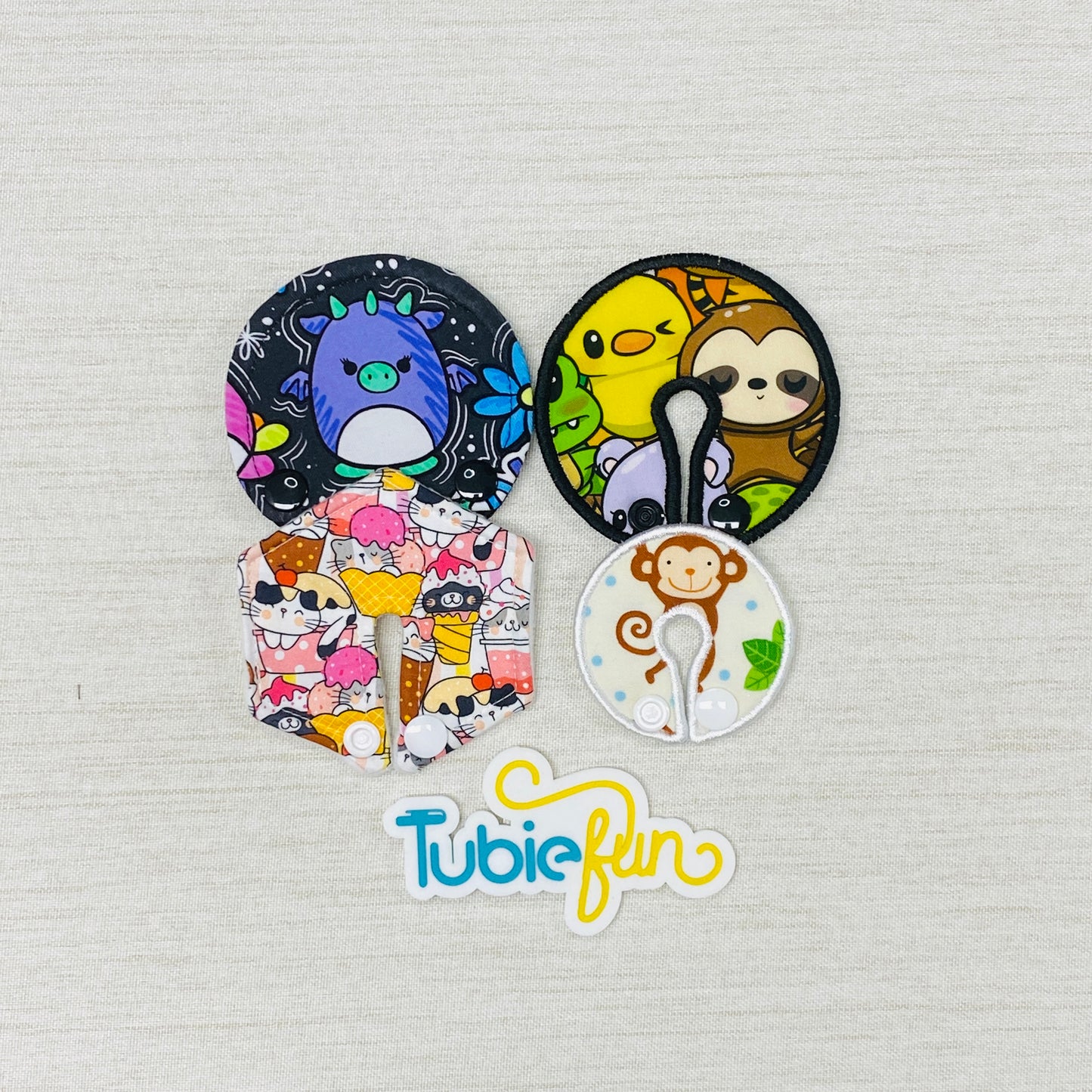 G-Tube Button Pad Cover Packs - Pack 261