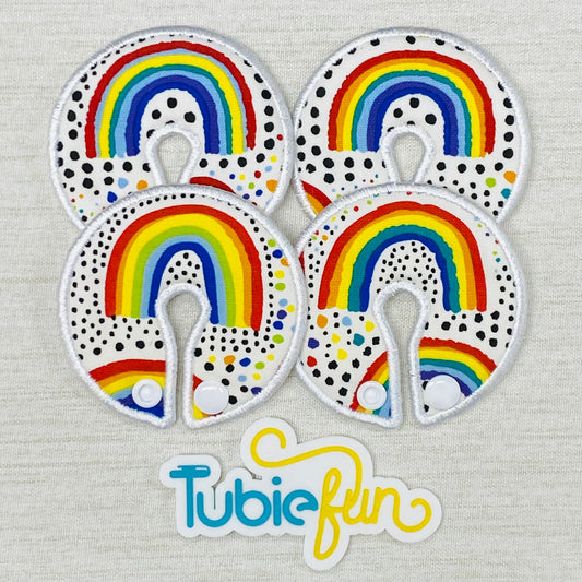 Button Pad Cover Large - Large Rainbow