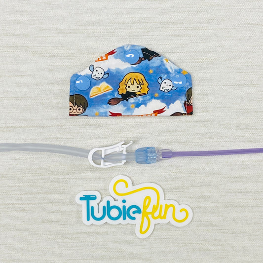 Feeding Tube Mini Connection Cover - Flying Wizards