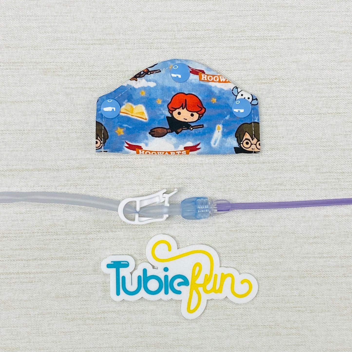 Feeding Tube Mini Connection Cover - Flying Wizards