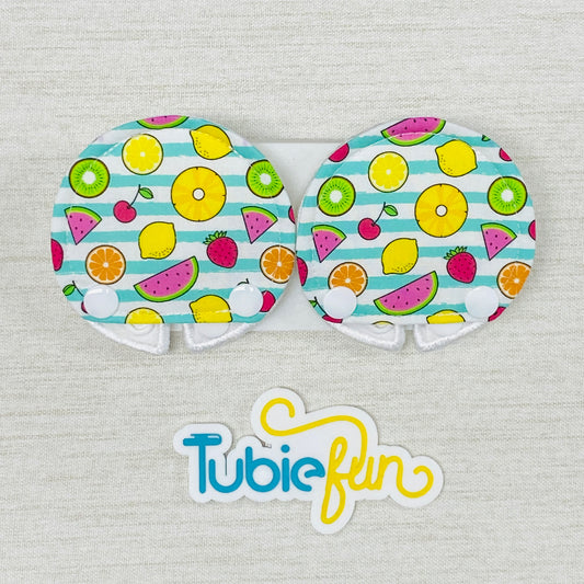 Covered Button Pad - Summer Fruits