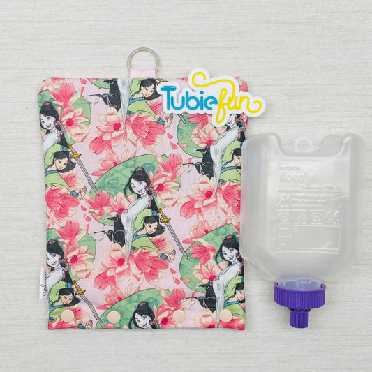 Insulated Milk Bag Suitable for 500ml Flocare Bottle in - Samurai Princess