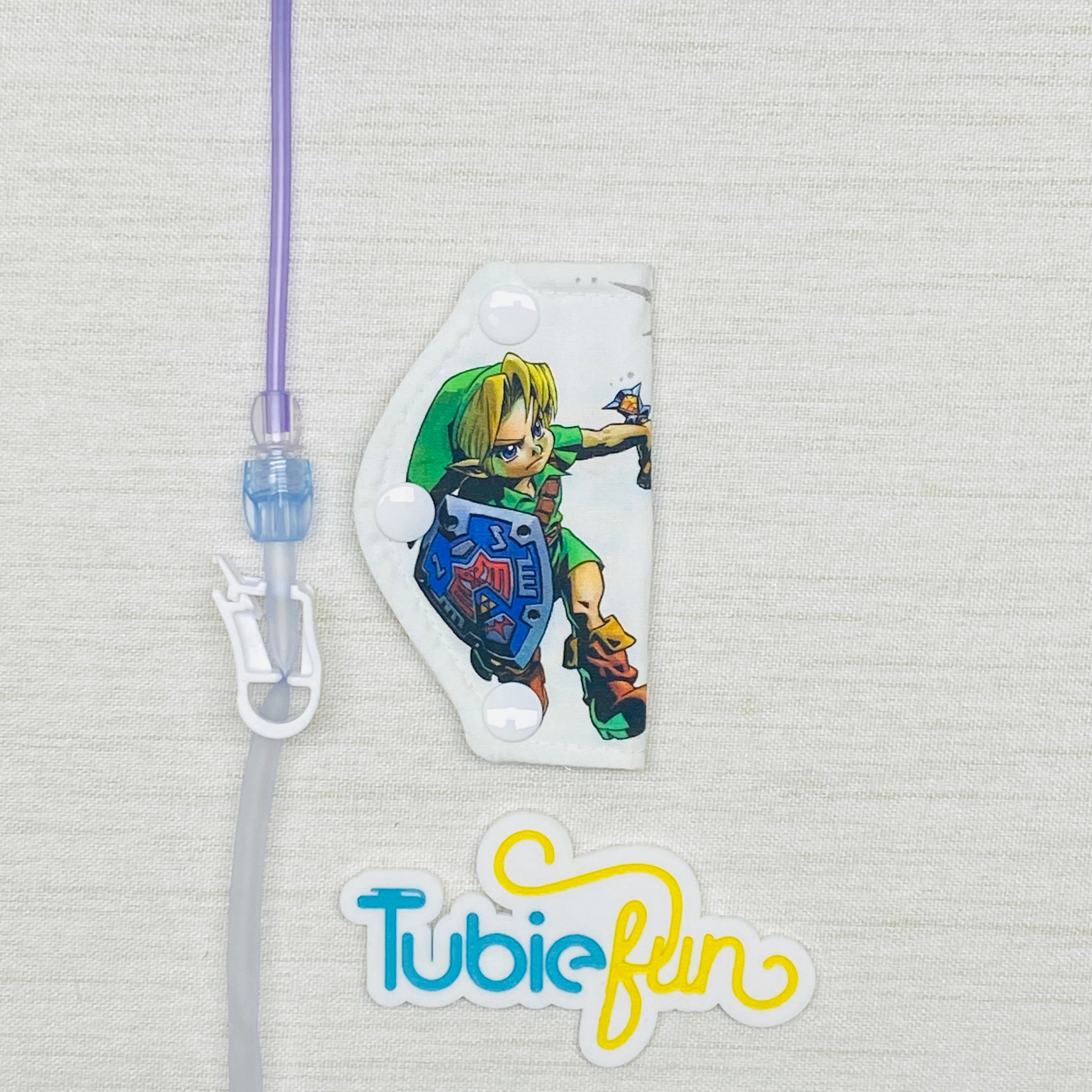 Feeding Tube Mini Connection Cover - Link and Friends – Tubie Fun