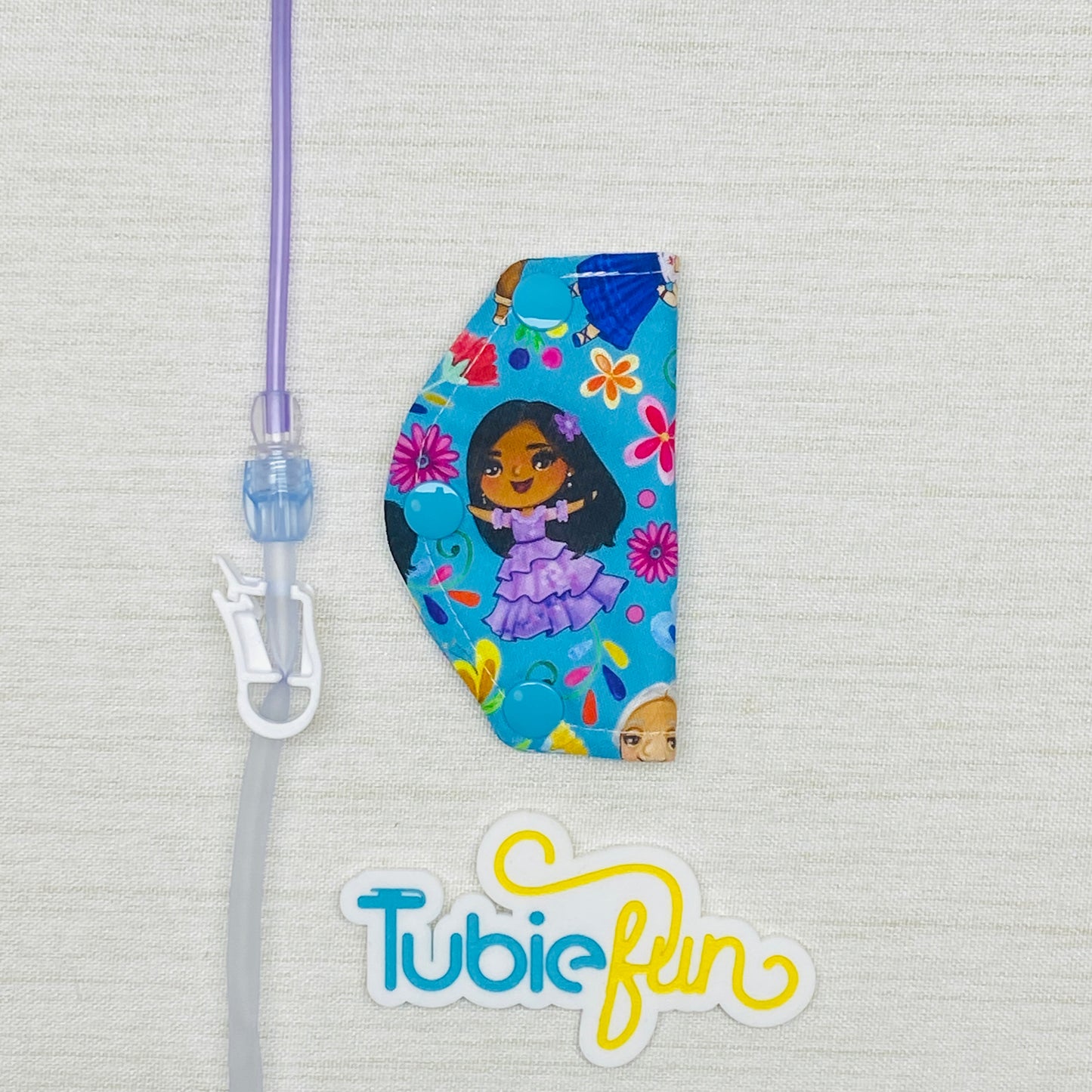 Feeding Tube Mini Connection Cover - Magical Family