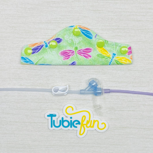 Feeding Tube Connection Cover - Dragonflies