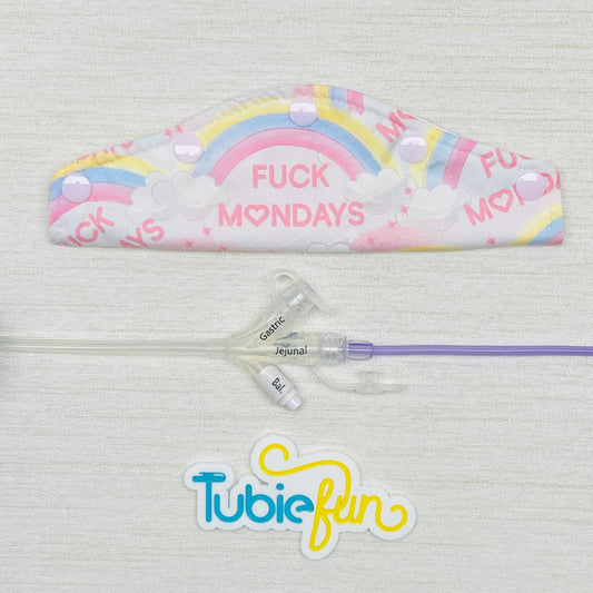 Large Feeding Tube Connection Cover - Mondays