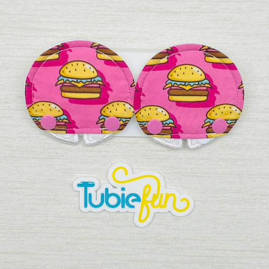 Covered Button Pad - Burgers