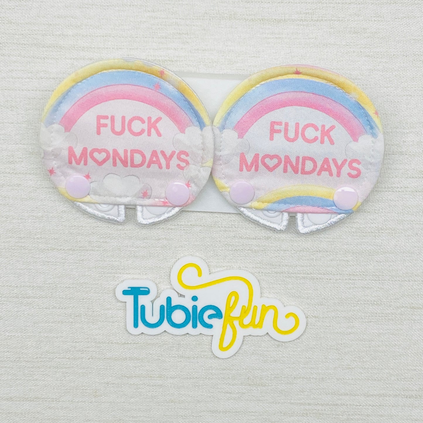 Covered Button Pad - Mondays