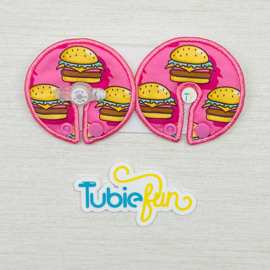 Button Pad Cover Large - Burgers