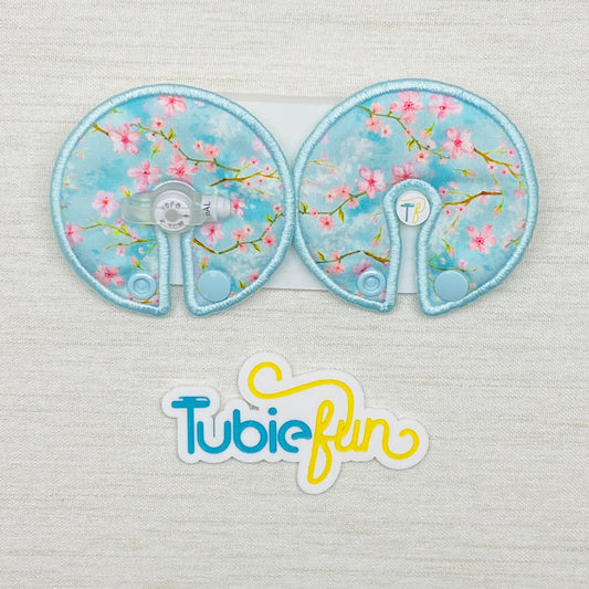 Button Pad Cover Large - Cherry Blossoms