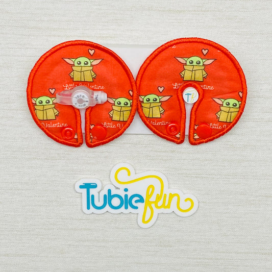 Button Pad Cover Large - Baby Valentine