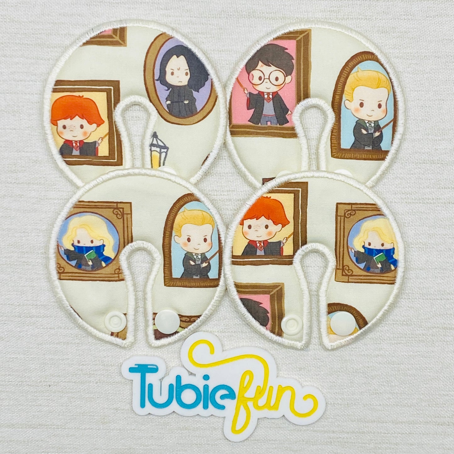 Button Pad Cover Large - Wizard Portraits