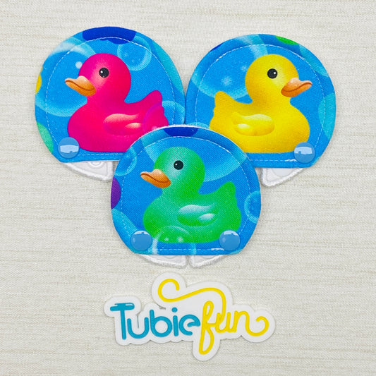 Covered Button Pad - Ducks