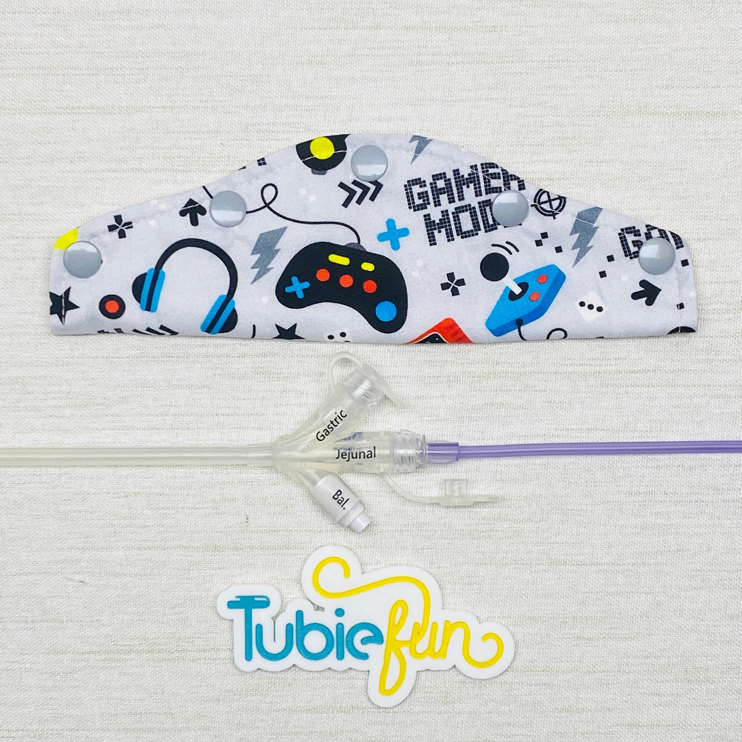 Large Feeding Tube Connection Cover - Game On