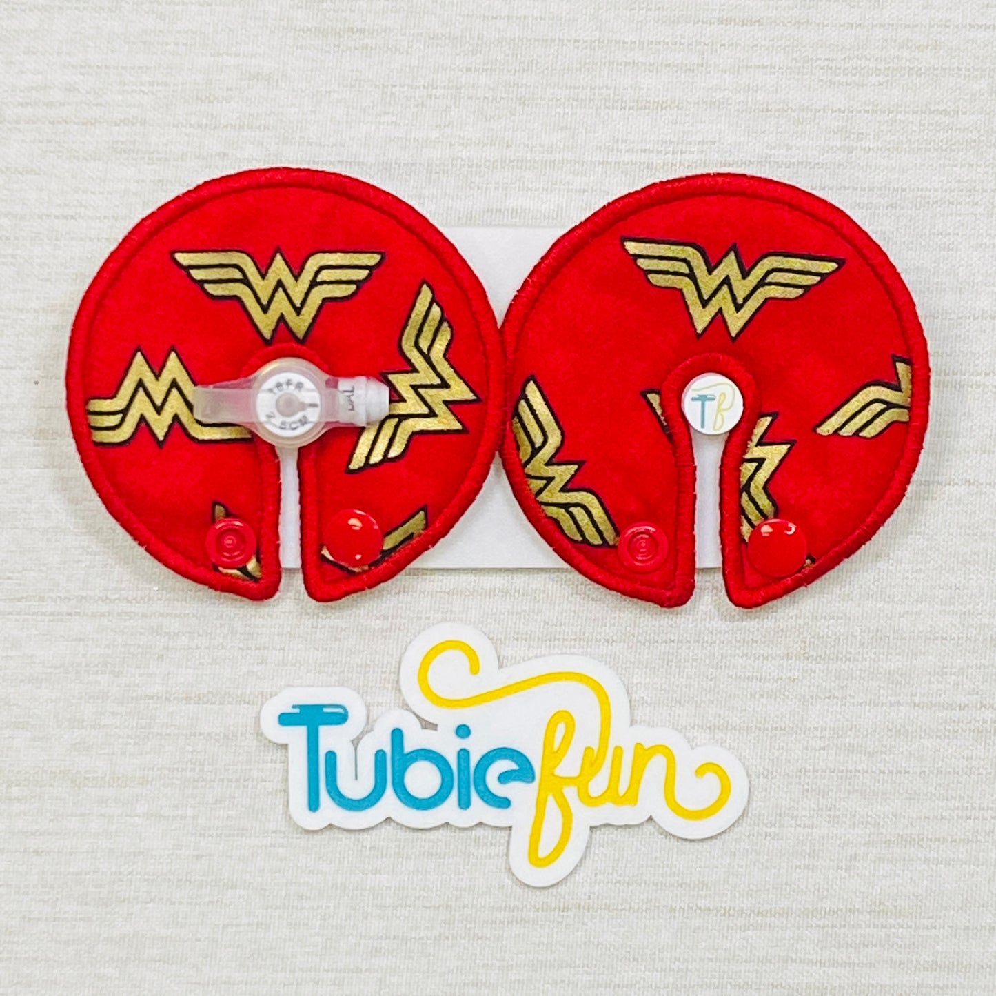 Button Pad Cover Large - Wonder Lady