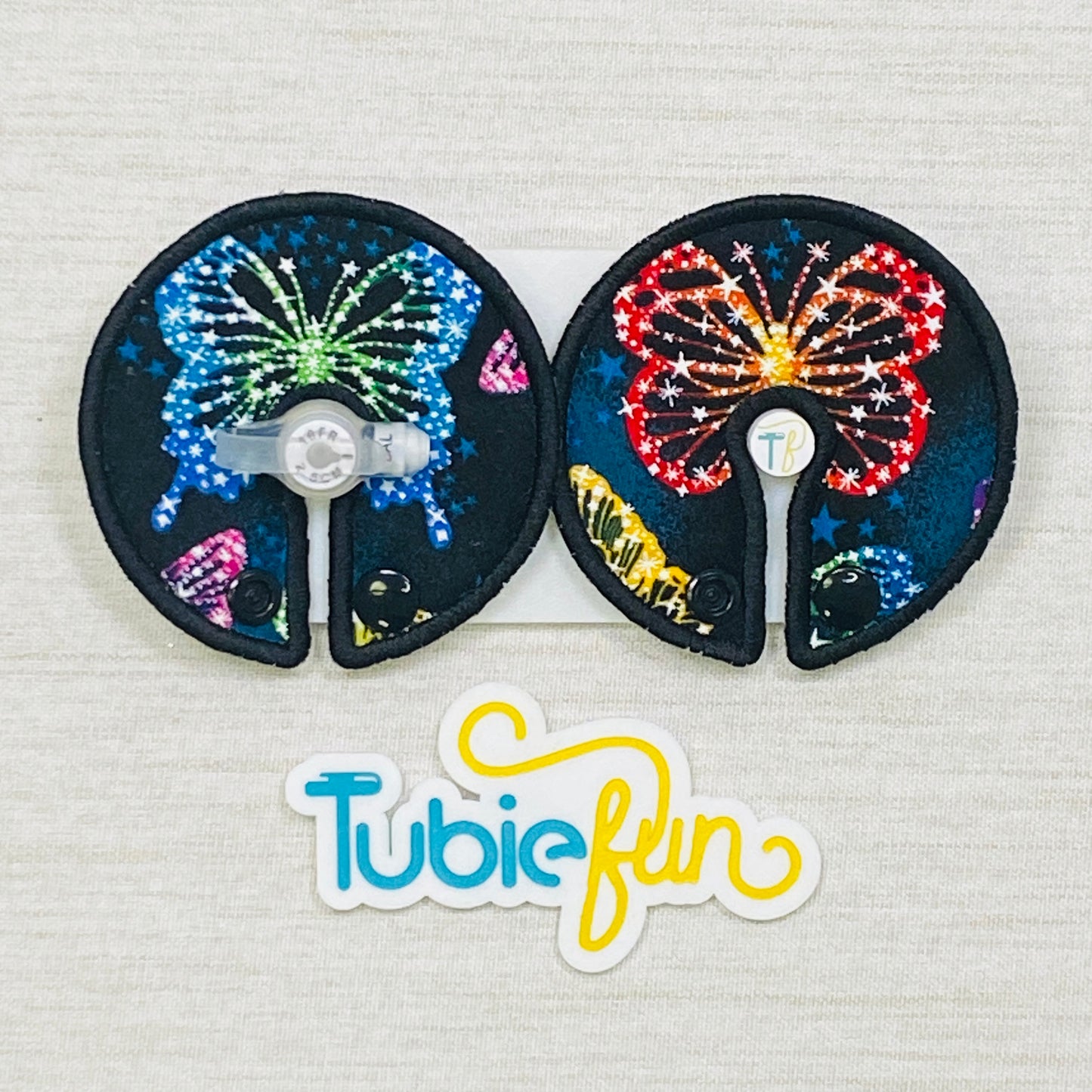 Button Pad Cover Large - Butterflies