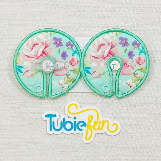 Button Pad Cover Large - Roses