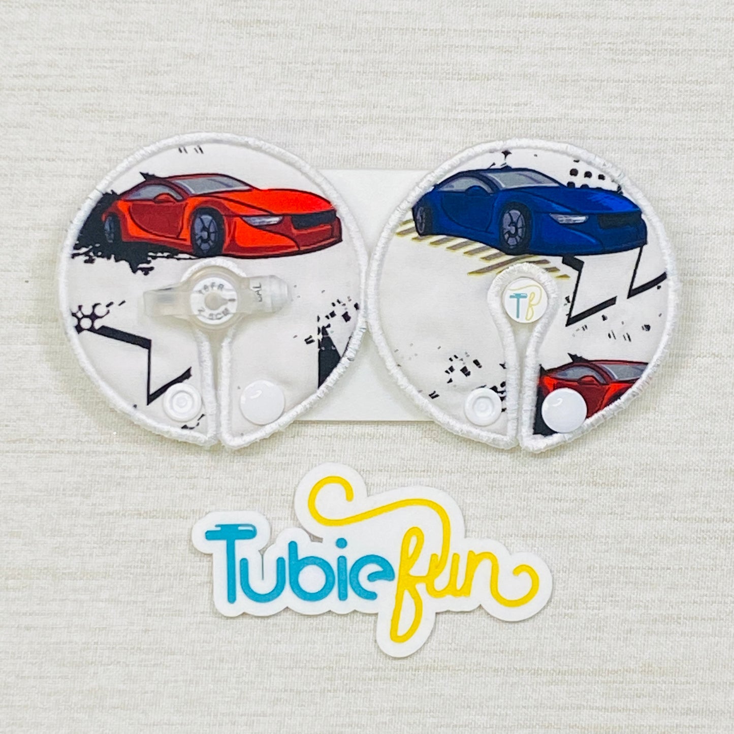 Button Pad Cover Large - Race Cars